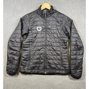 Patagonia Jacket Womens Small Nano Puff Quilted Insulated Full Zip Primaloft
